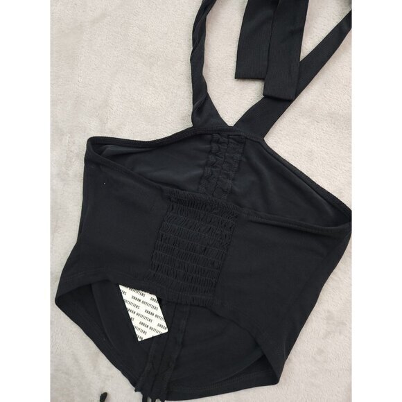 New Urban‎ Outfitters Halter Top Womens XS Black - Picture 5 of 6